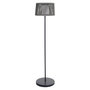 Voir la diapositive 1 : Lumisky Lampadaire solaire SOLEO Gris Poly rotin H145 cm