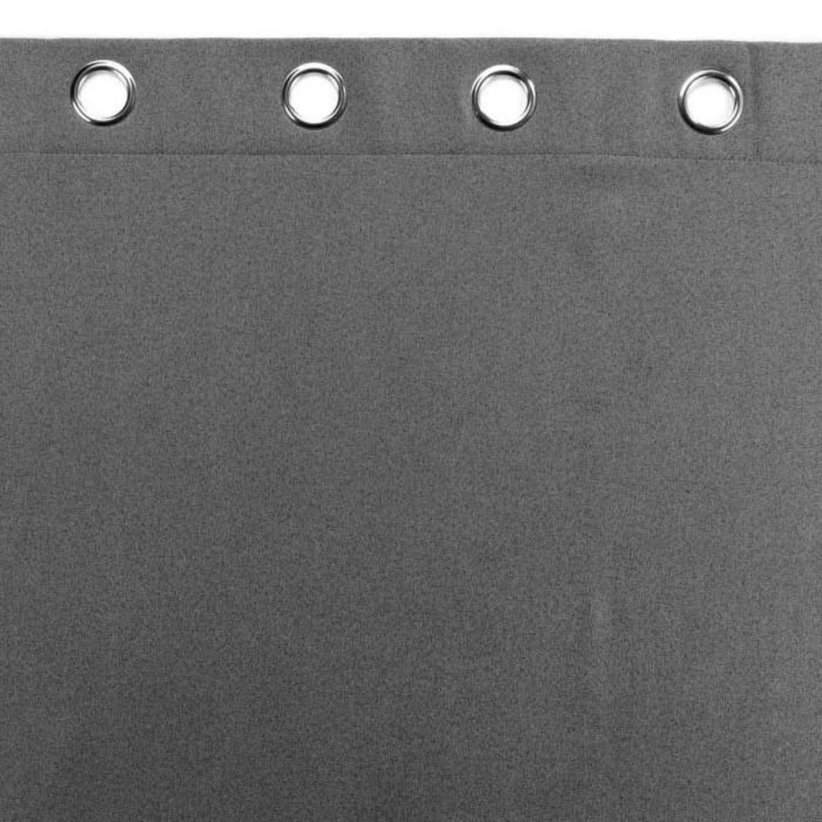 Paris Prix Rideau à Œillets Isolant  Jupiter  140x260cm Anthracite