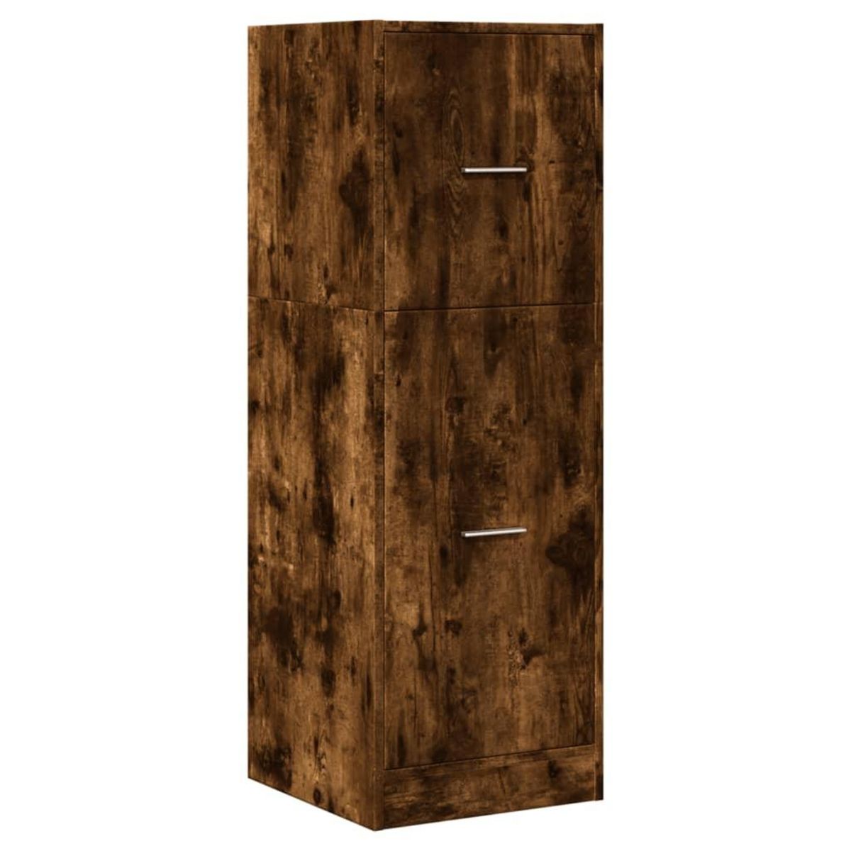 VIDAXL Armoire d'apothicaire chene fume 40x41x118 cm bois d'ingenierie