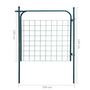 Voir la diapositive 6 : VIDAXL Portail de cloture de jardin 100 x 100 cm Vert