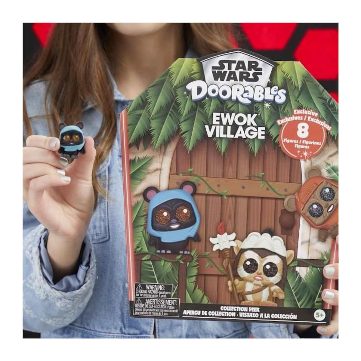 GENERIQUE Figurines a collectionner - STAR WARS - Coffret Collector Ewok - 8 figurines exclusives, a partir de 5 ans