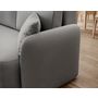 Voir la diapositive 6 : BEST MOBILIER Suzie - canapé d'angle gauche 4 places convertible avec coffre en velours