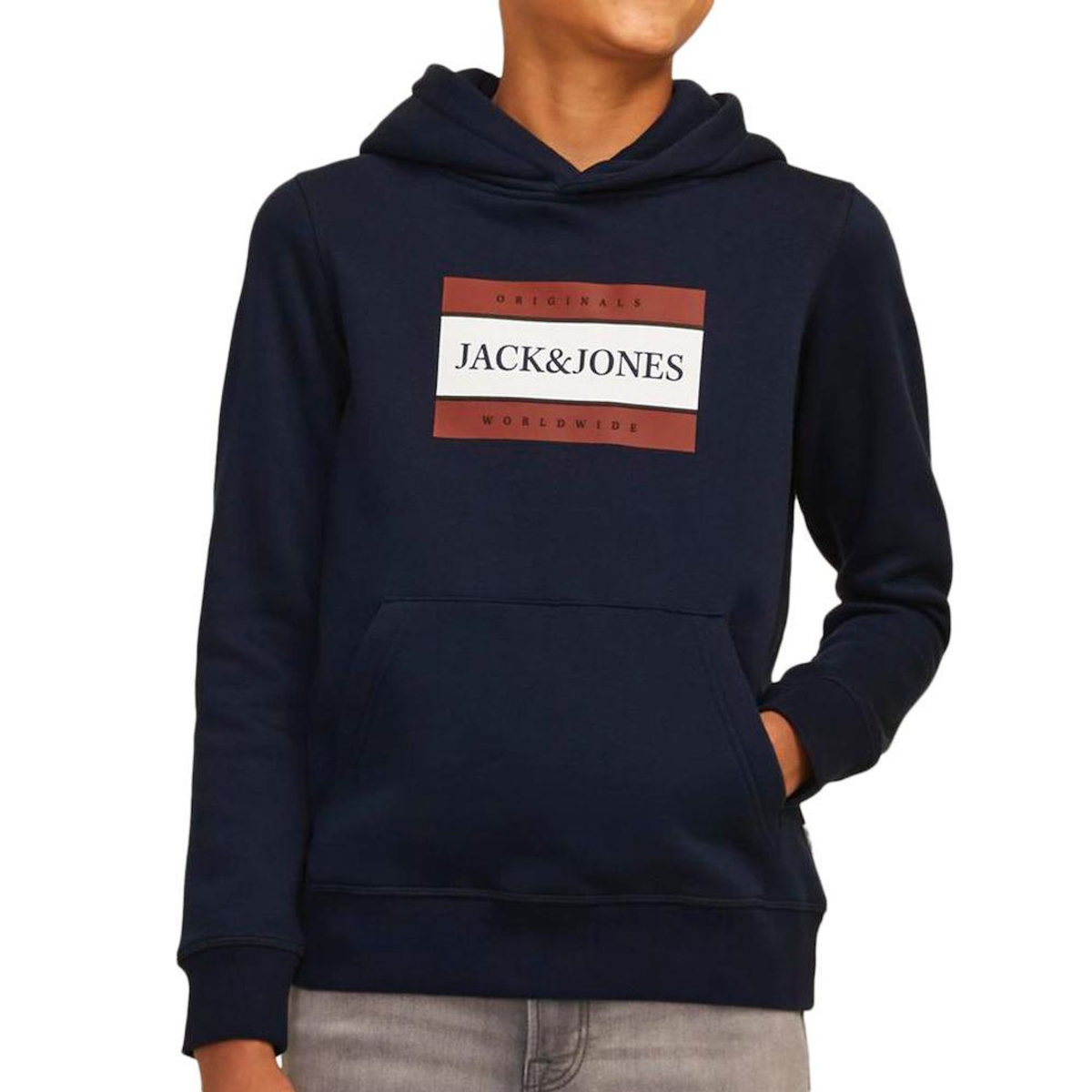 Jack & Jones Sweat Marine Garçon Jack & Jones Jorfre