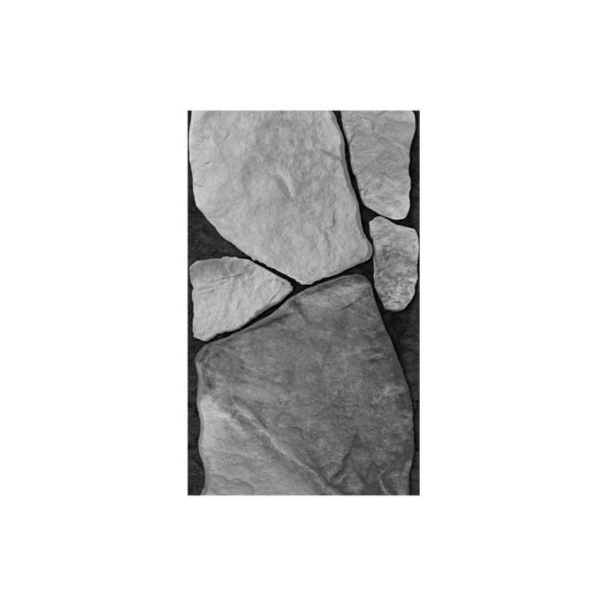 Paris Prix Papier Peint  Rocher dans la Grisaille  50x1000cm