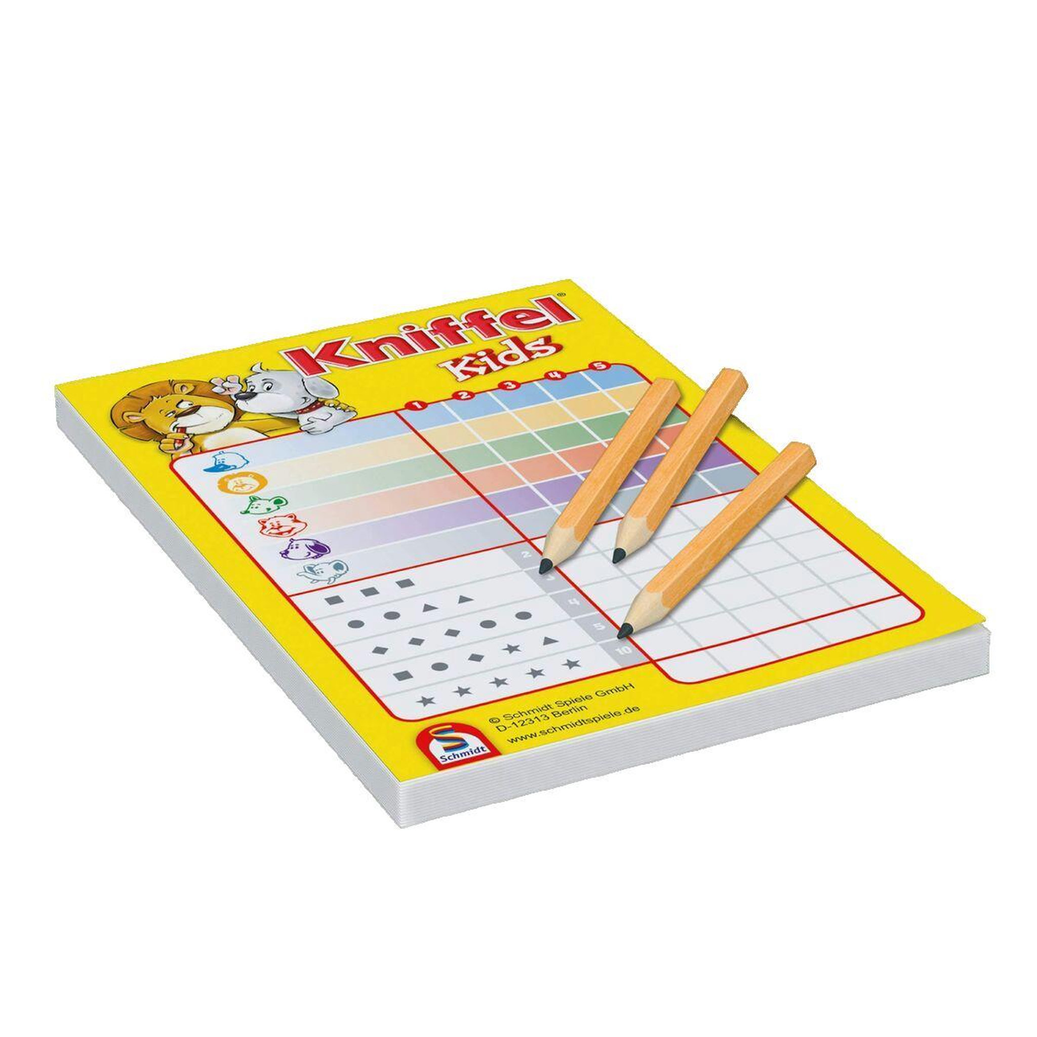 Voir la diapositive 2 : Schmidt Spiele Jeu de société Schmidt Spiele Kniffel Kids multicolore