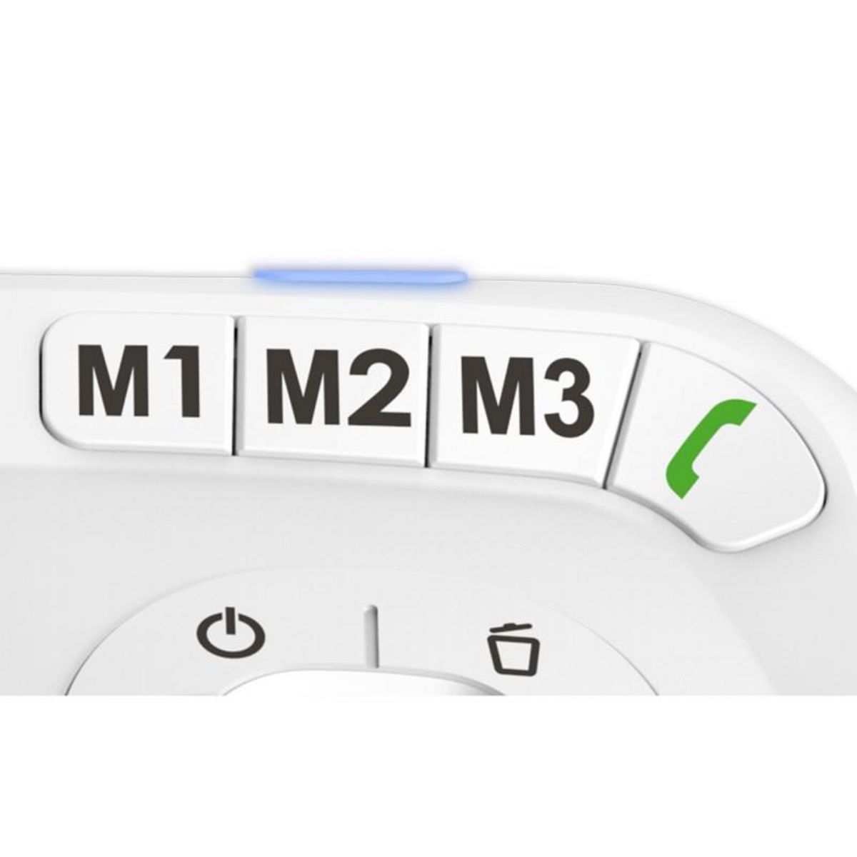 Alcatel Téléphone sans fil XL785 Voice Blanc