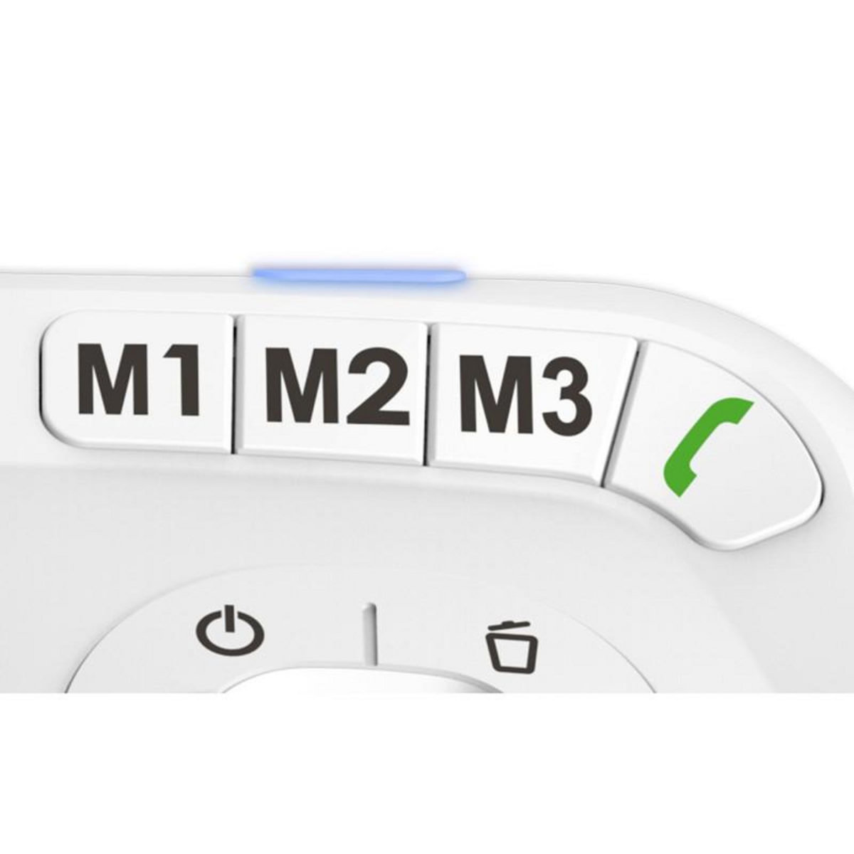 Alcatel Téléphone sans fil XL785 Voice Blanc