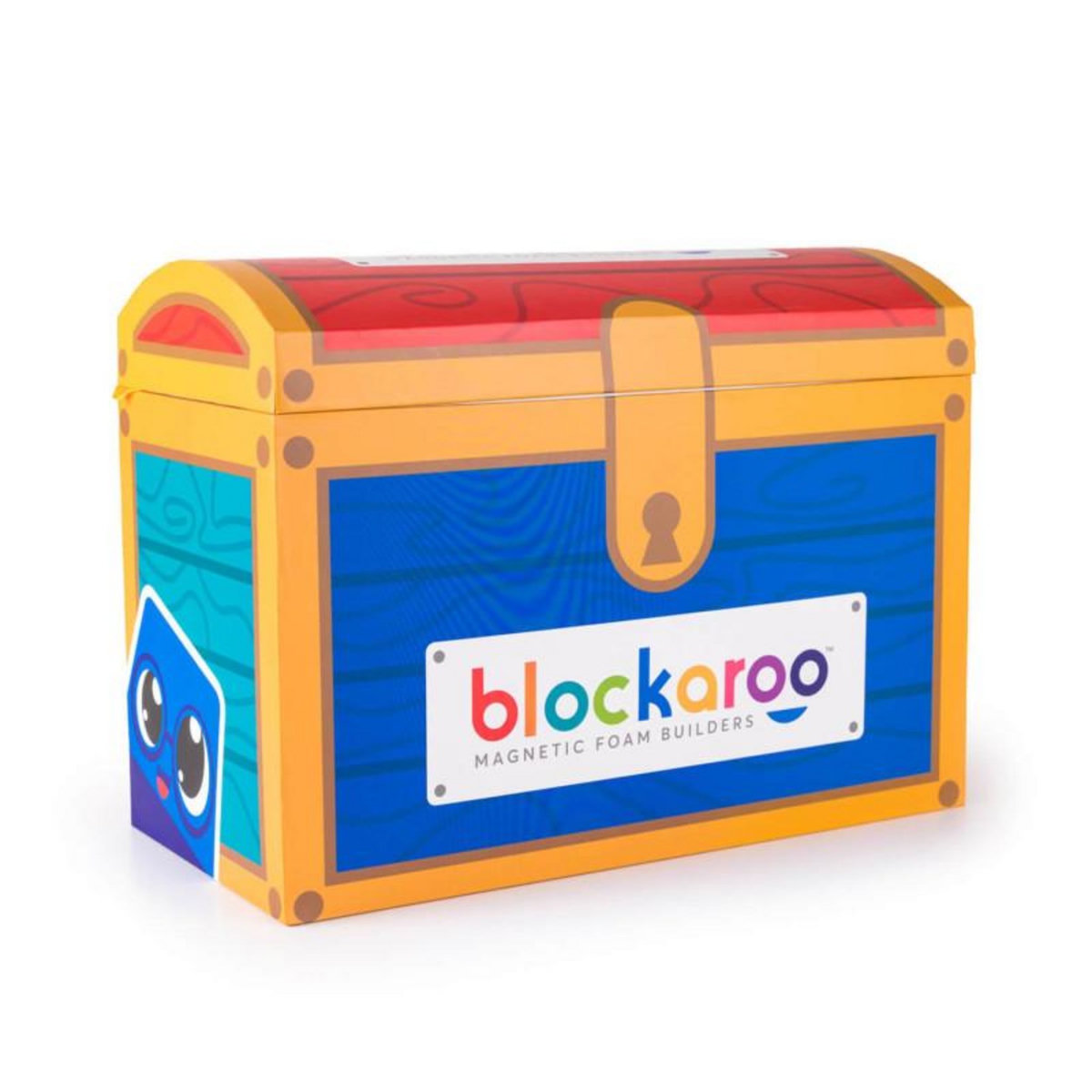 BLOCKAROO Blockaroo Treasure Chest Box, 100pcs. 301007 pas cher - Auchan.fr