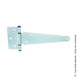 CENTRALE BRICO PENTURE ANGLAIS L300 AXECOMPOSIT ZINGBLC acier zingué, H.7 x L.34 x P.9.5 mm