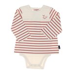 ELLE EST OU LA MER Body t shirt Rouge/ Garçon EOM  Vabody. Coloris disponibles : Beige