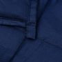 Voir la diapositive 5 : VIDAXL Couverture lestee Bleu 150x200 cm 11 kg Tissu