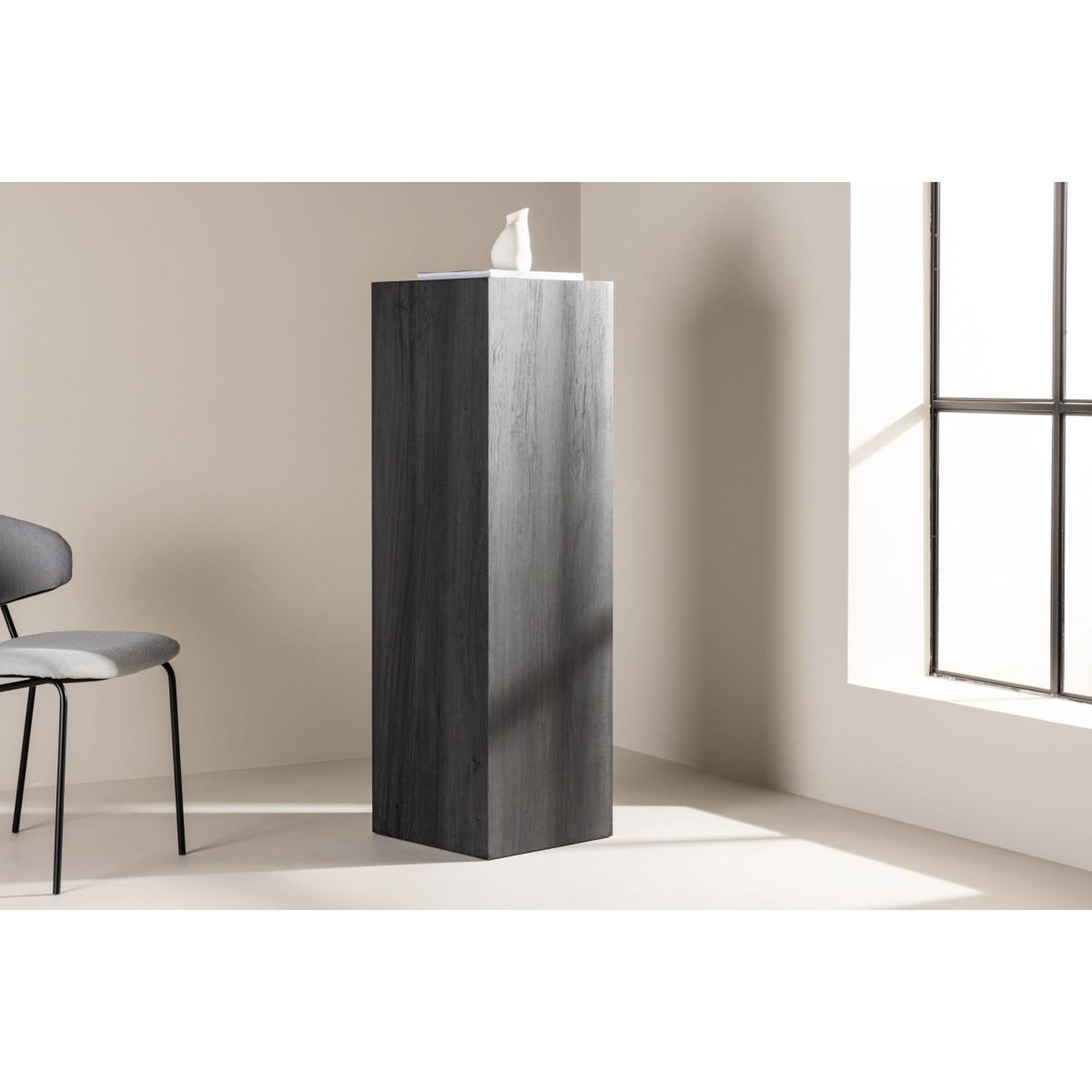 Voir la diapositive 6 : Paris Prix Sellette décorative  ramsvik  130cm noir