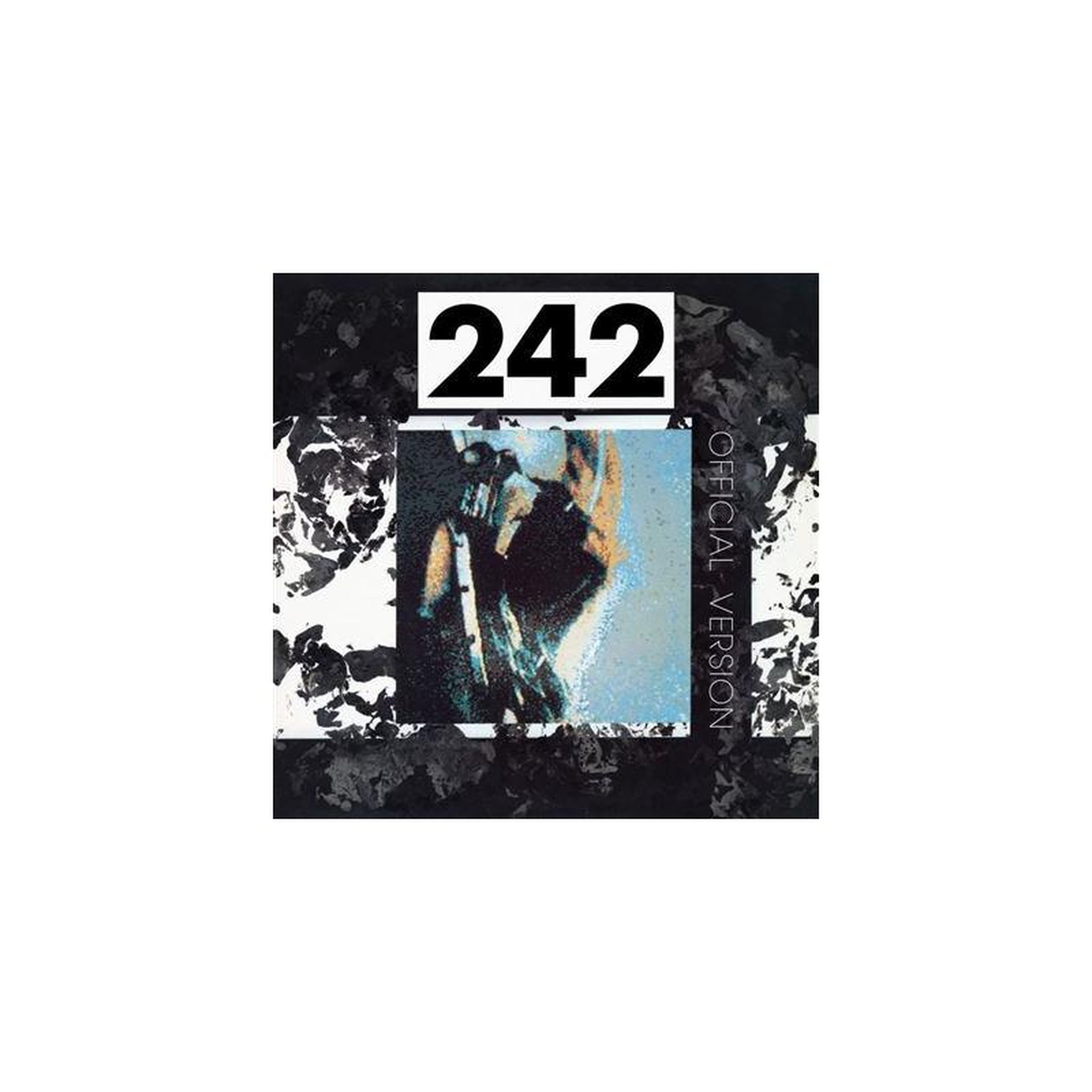 Vinyle lp front 242 – official version (réédition) 1 disque, 9 titres, electro body music