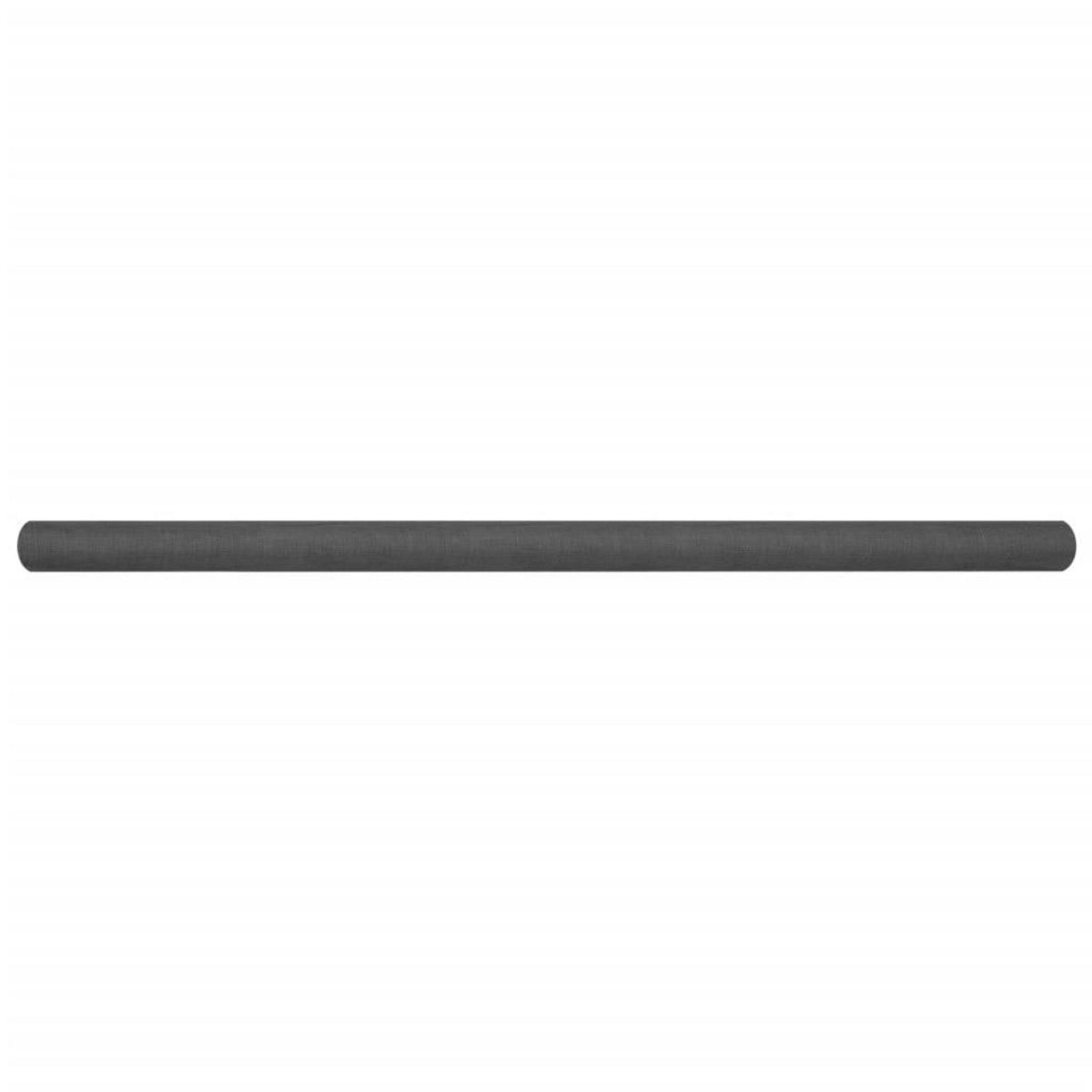 VIDAXL Ecran en treillis Fibre de verre 112x1000 cm Noir