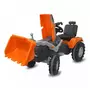 Jamara tracteurs à pédales ac Chargeur Power Drag orange