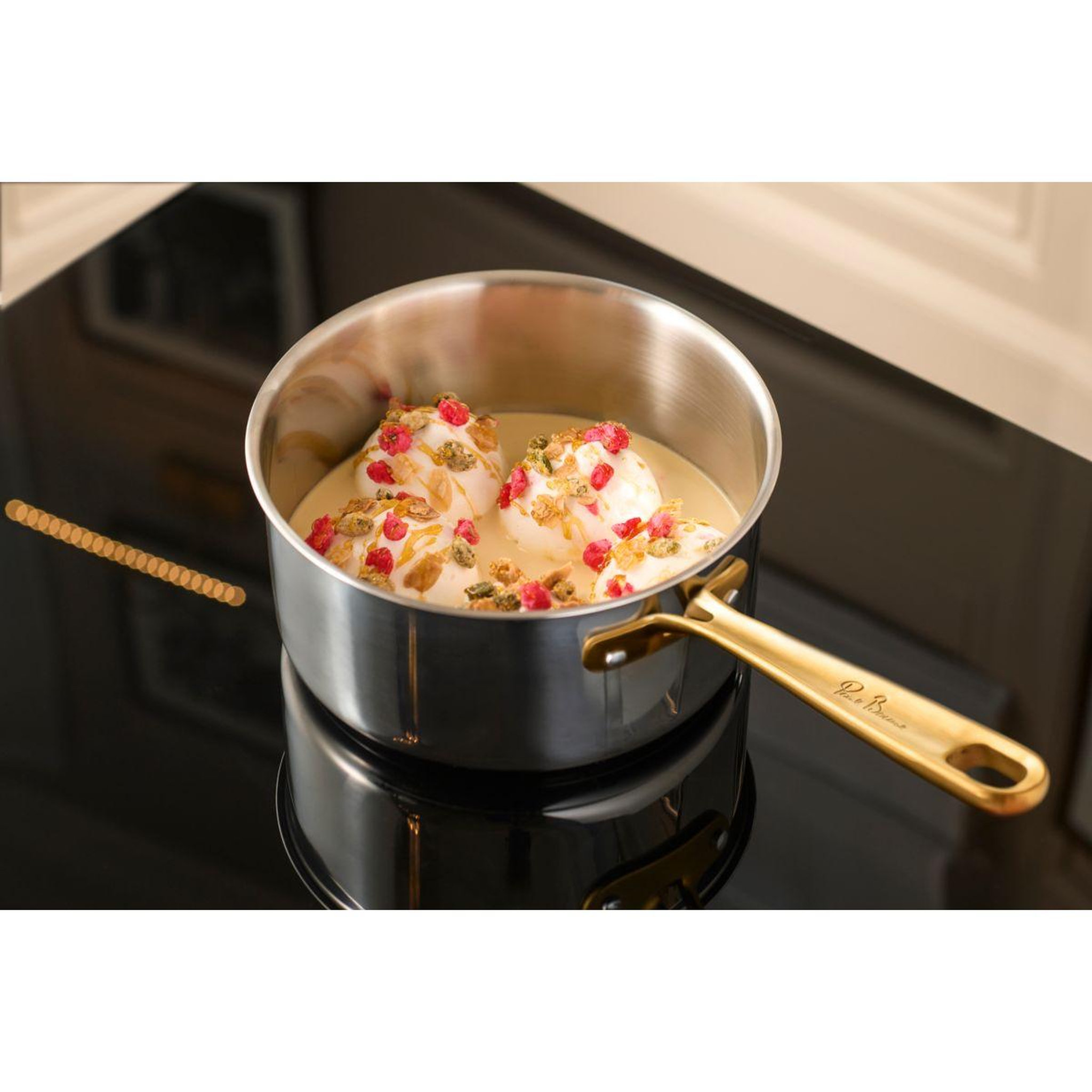 Voir la diapositive 3 : TEFAL Casserole 20cm inox Bocuse Edition