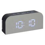 ATMOSPHERA Réveil Digital  Nelson  14cm Noir