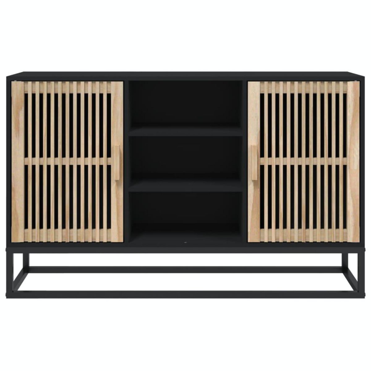 VIDAXL Buffet noir 105x30x65 cm bois d'ingenierie