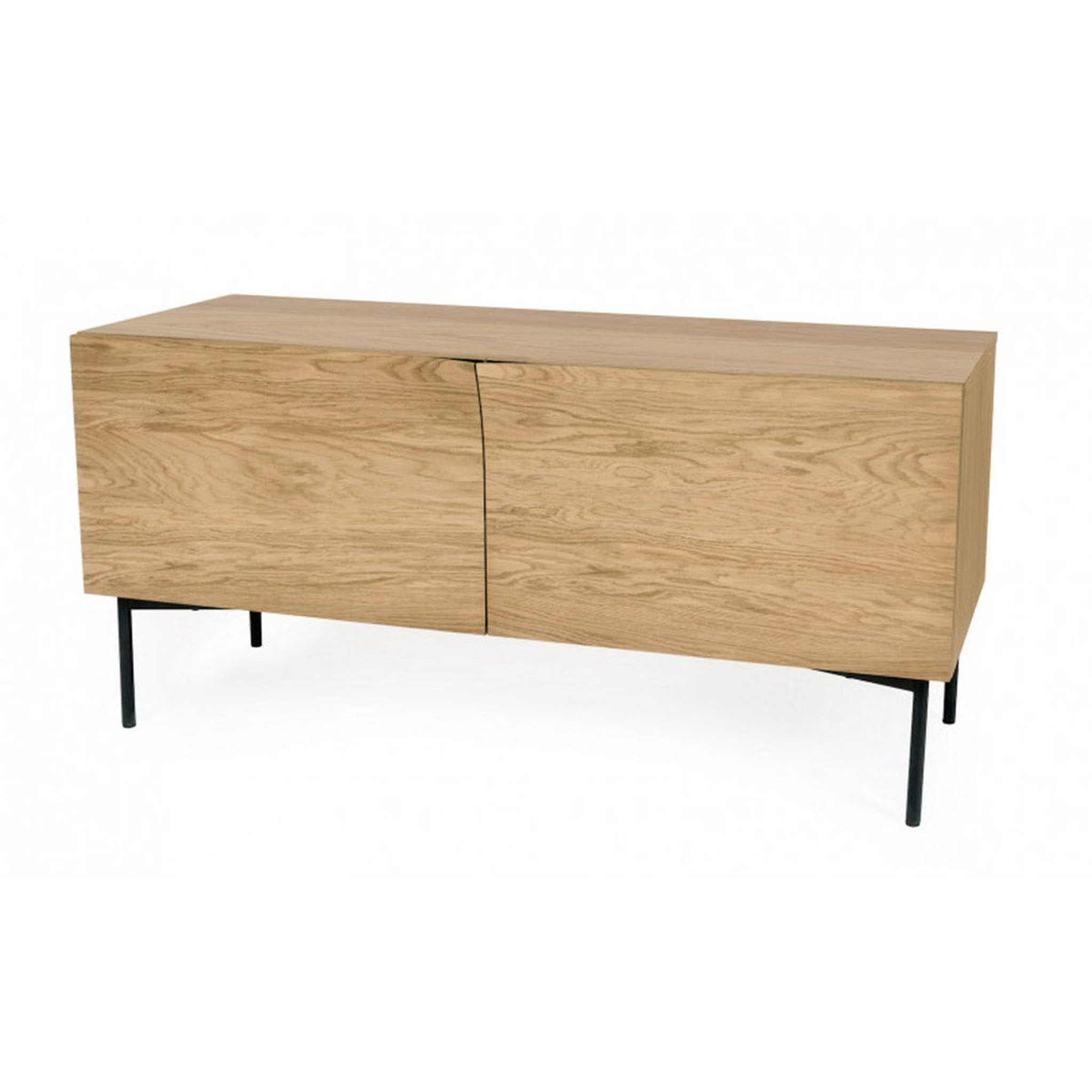 Voir la diapositive 2 : Paris Prix Buffet 2 portes & 2 niveaux  plof  120cm chêne