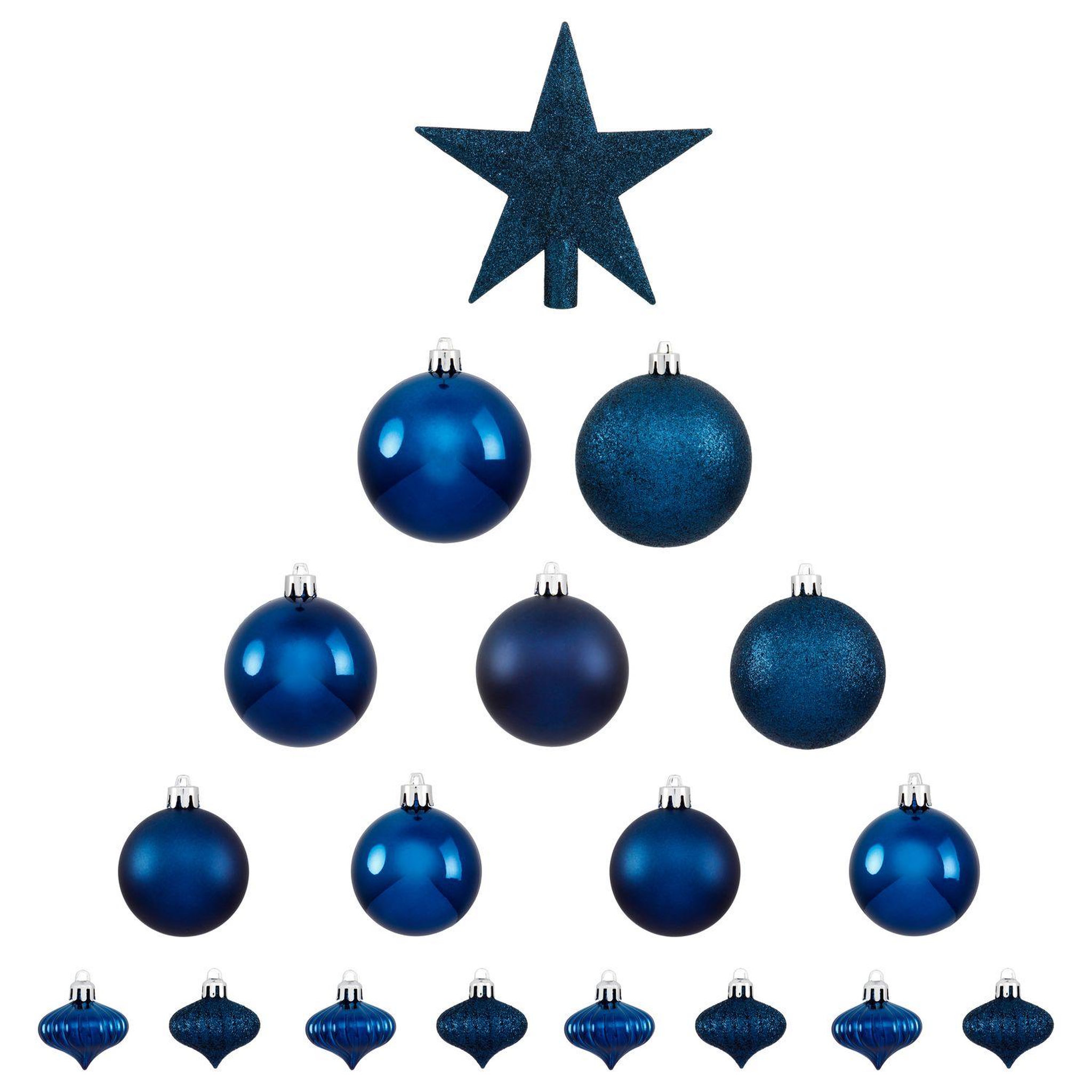 Voir la diapositive 2 : FEERIC LIGHT & CHRISTMAS Kit de décorations pour sapin de noël - 18 Pièces