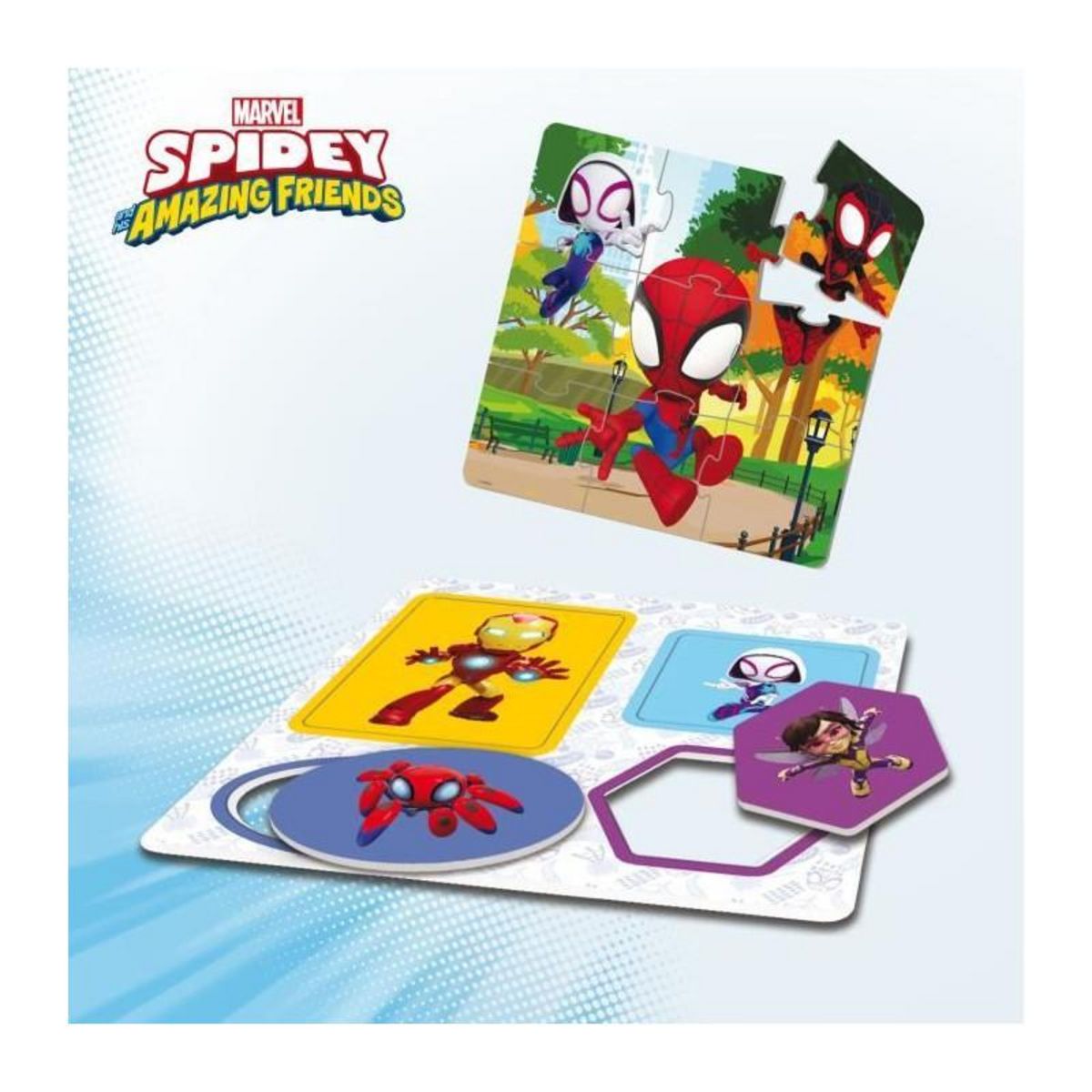 LISCIANI GIOCHI Collection de 10 jeux éducatifs pour les plus petits - Spidey - Edu Games - LISCIANI