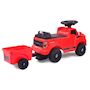 Voir la diapositive 2 : Jamara Porteur Ford F-150 Raptor rouge avec remorque