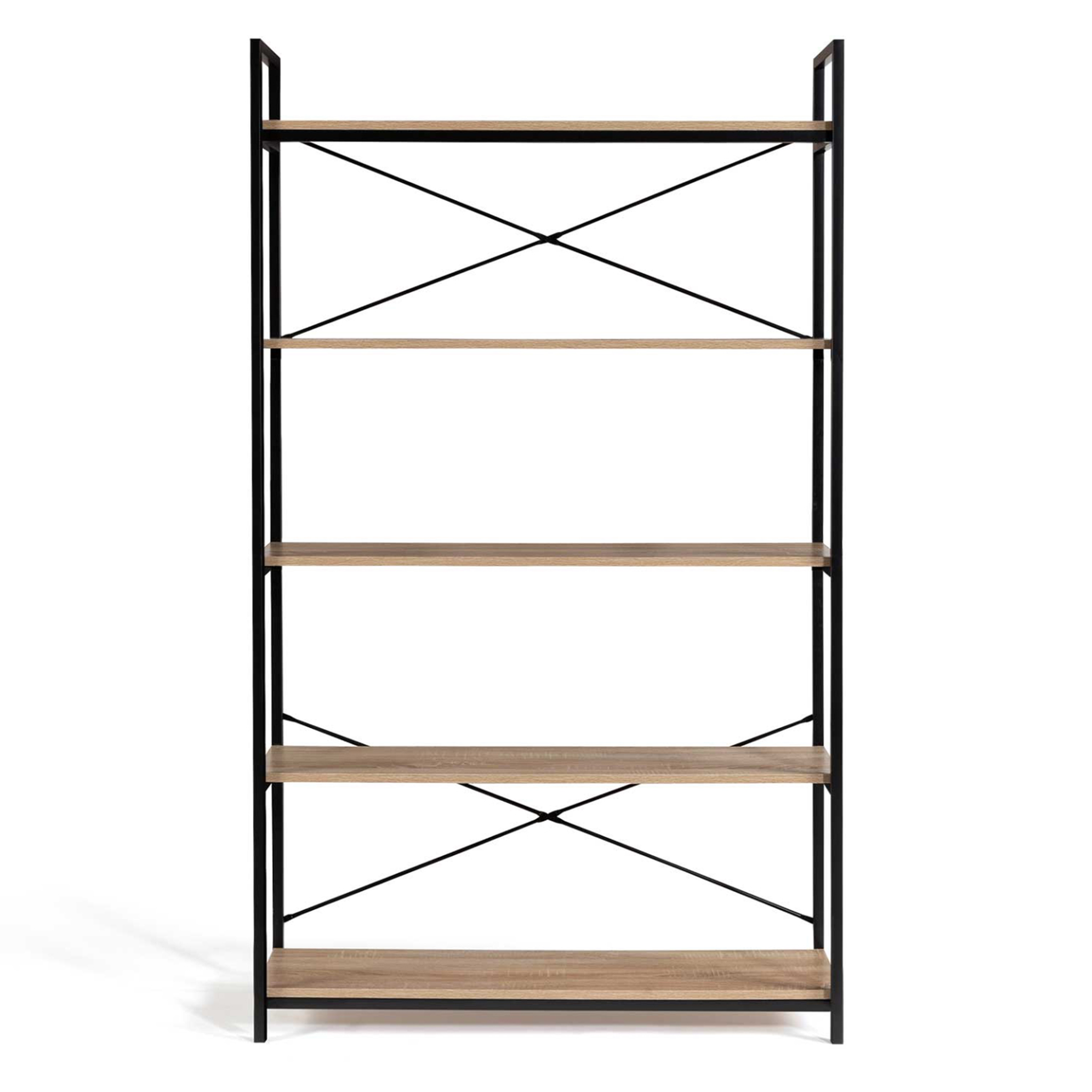 Voir la diapositive 4 : ID MARKET Etagère xl 5 niveaux detroit design industriel 170 cm