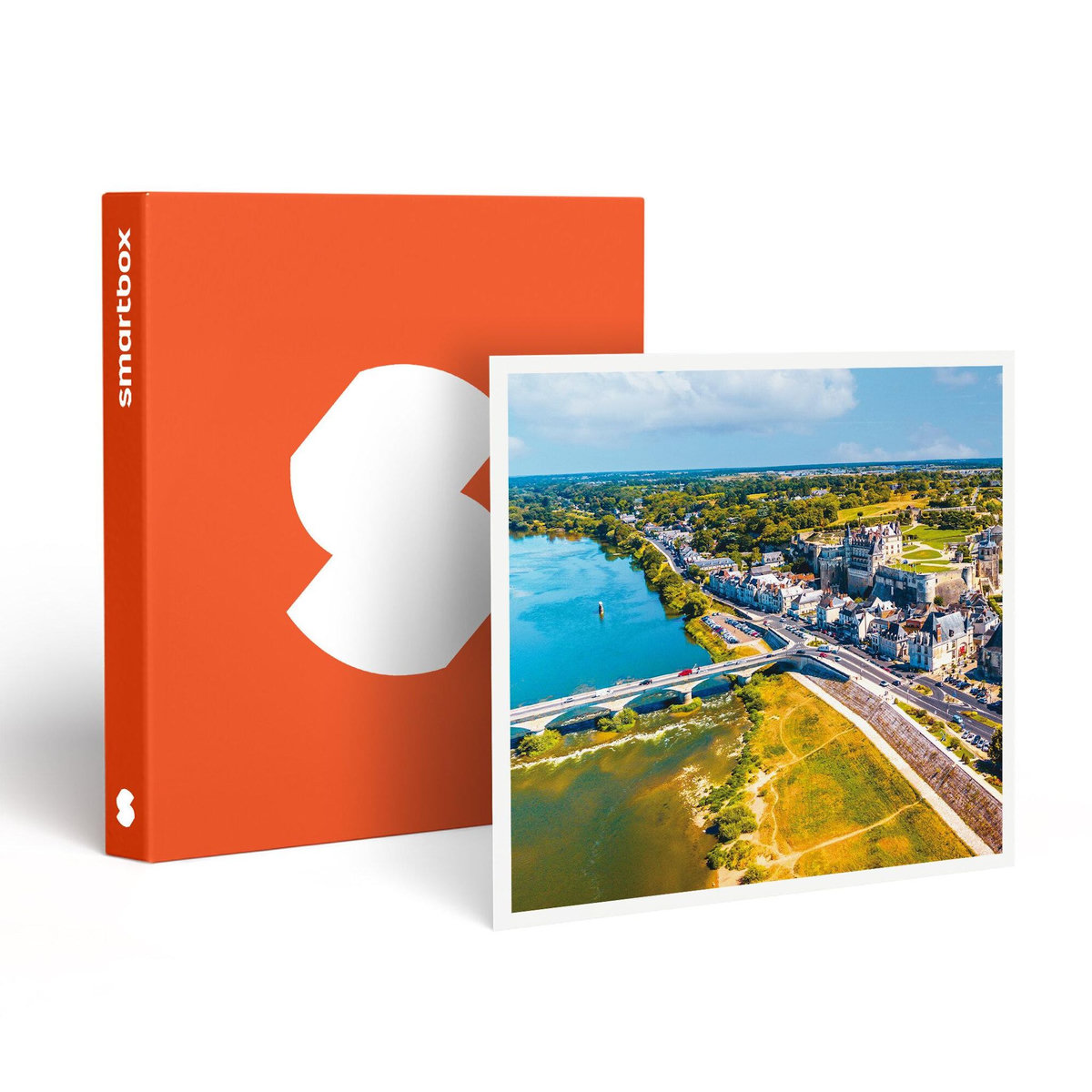 Smartbox Vol en hélicoptère de 15 min au-dessus du château d'Amboise - Coffret Cadeau Sport & Aventure