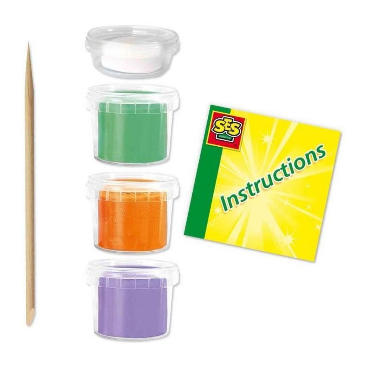 SES Creative Pâte à modeler SES Creative FunDo - Dinosaures multicolore