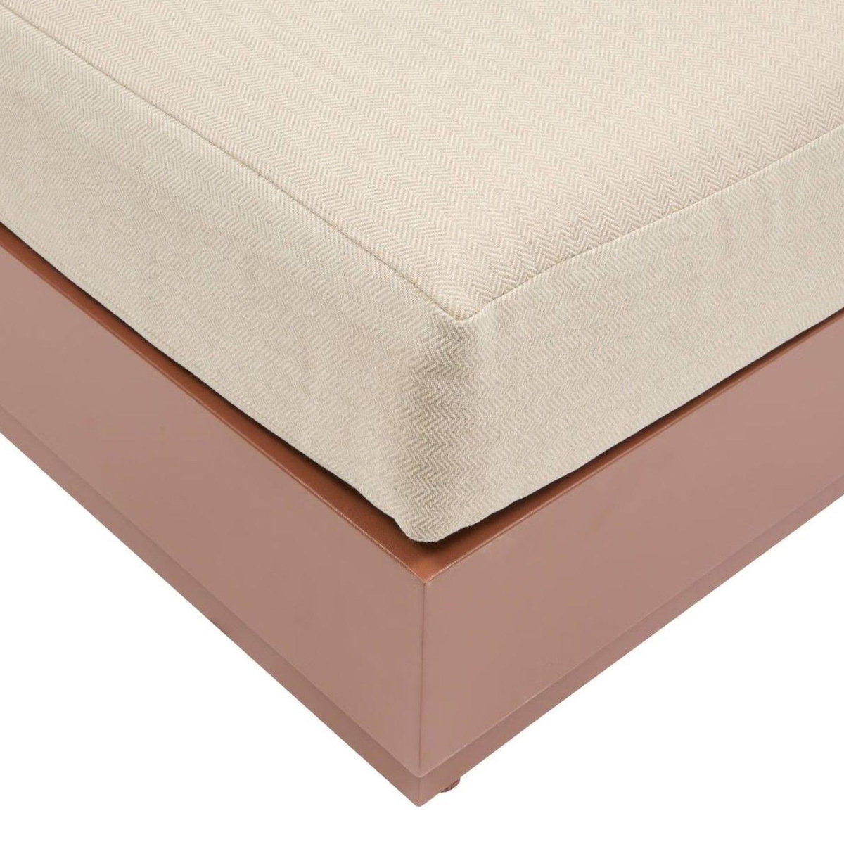 HESPERIDE Lit de piscine en aluminium 2 places ALLURE