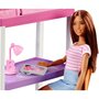 BARBIE Coffret chambre avec poupée, meubles et accessoires - Barbie