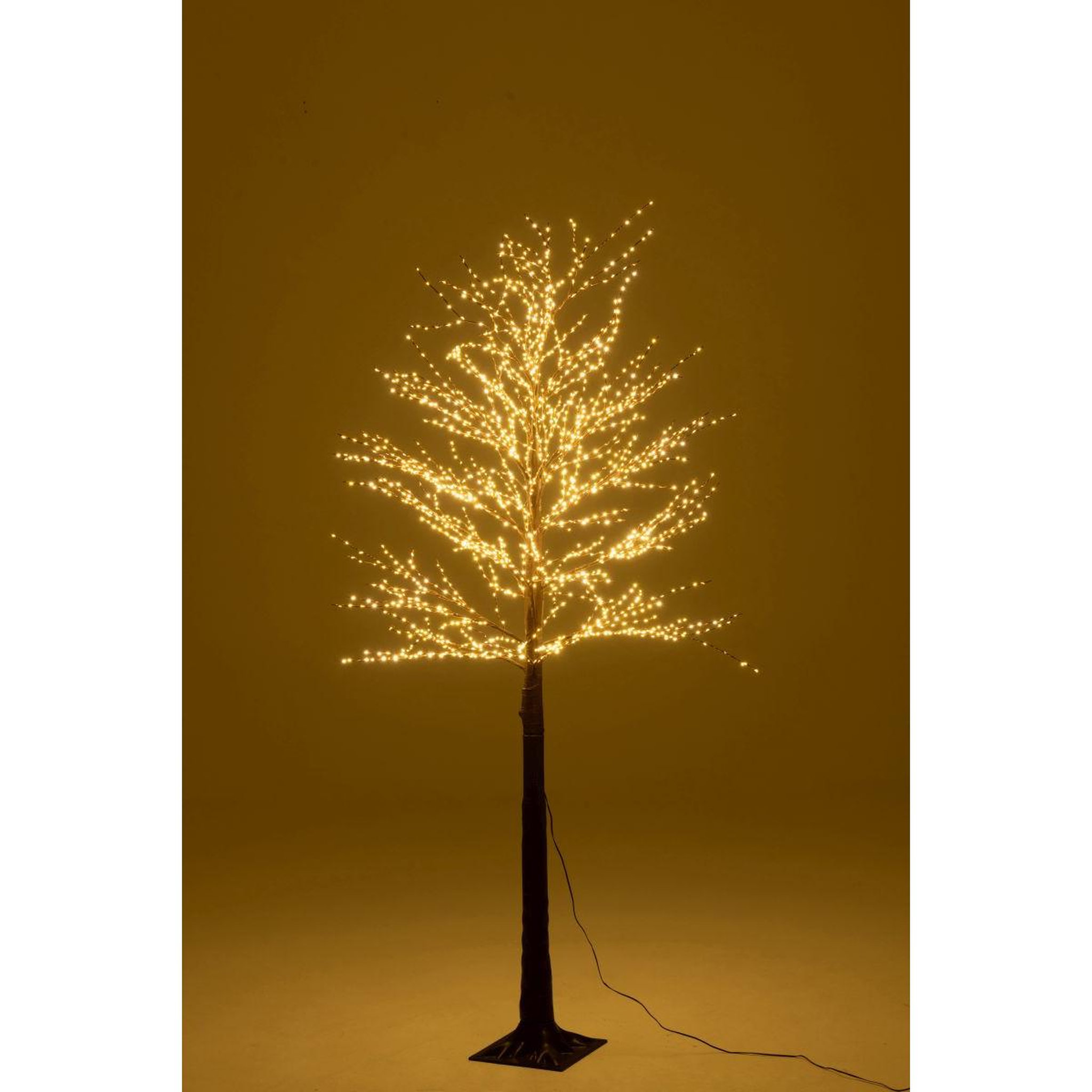 Voir la diapositive 6 : J-LINE Arbre 2000 led  automn  180cm marron
