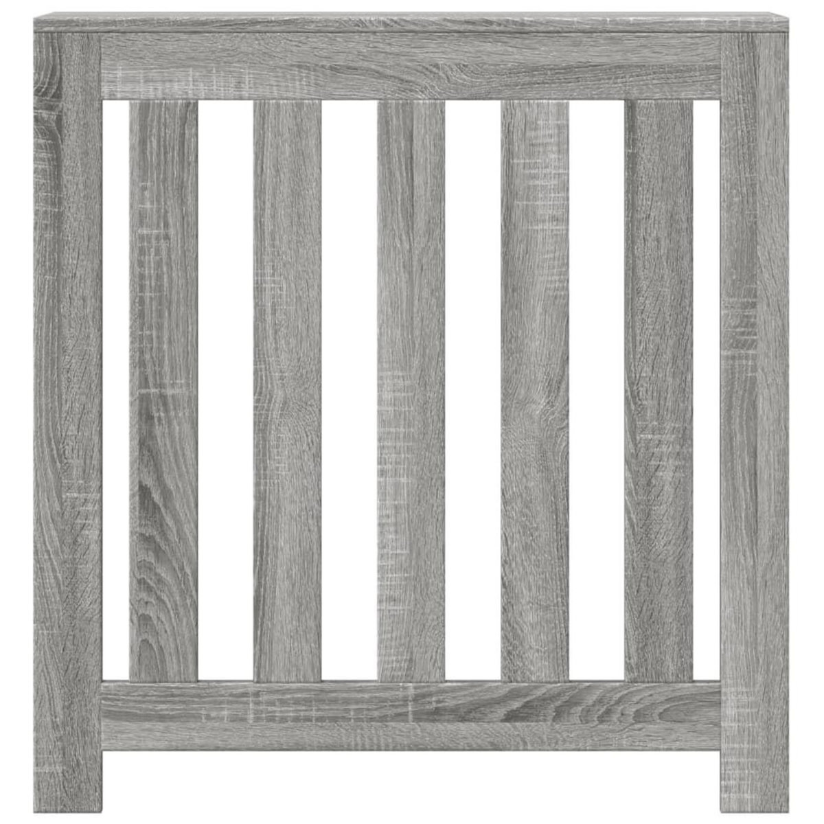 VIDAXL Cache-radiateur sonoma gris 78x20x82 cm bois d'ingenierie