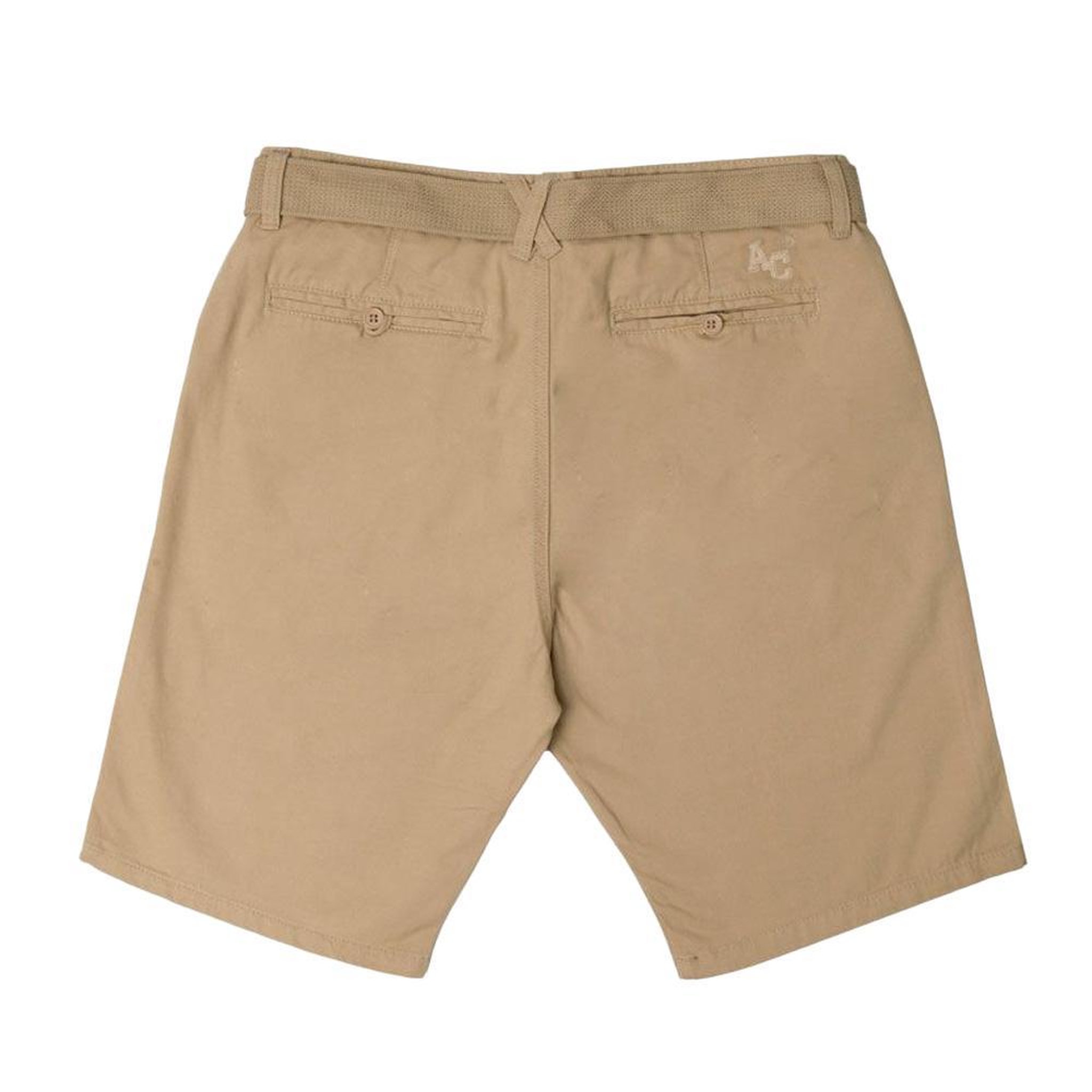 Voir la diapositive 2 : AMERICAN COLLEGE Short Beige Homme American College Chino
