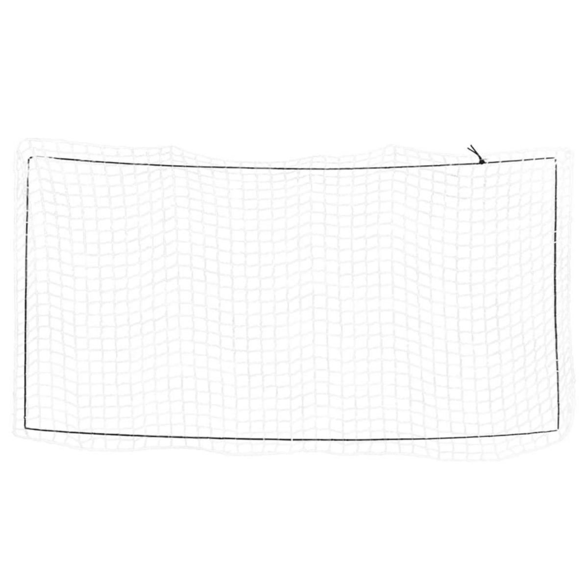 VIDAXL Filet pour remorque avec corde elastique blanc 4x2 m PP