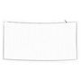 Voir la diapositive 1 : VIDAXL Filet pour remorque avec corde elastique blanc 4x2 m PP