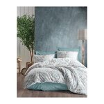GENERIQUE Parure de lit - 129CTN62586 - 1 housse de couette 220 x 240 cm + 2 taies d'oreiller 60 x 60 cm - 100% coton ranforcé - Menthe