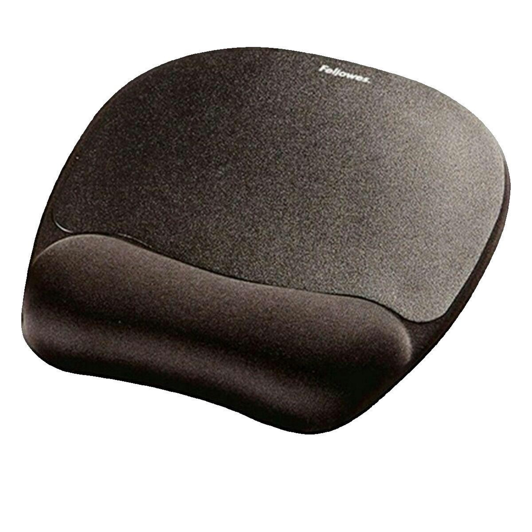 Voir la diapositive 2 : Fellowes Tapis de souris Fellowes avec repose-poignet en mousse mémoire noir