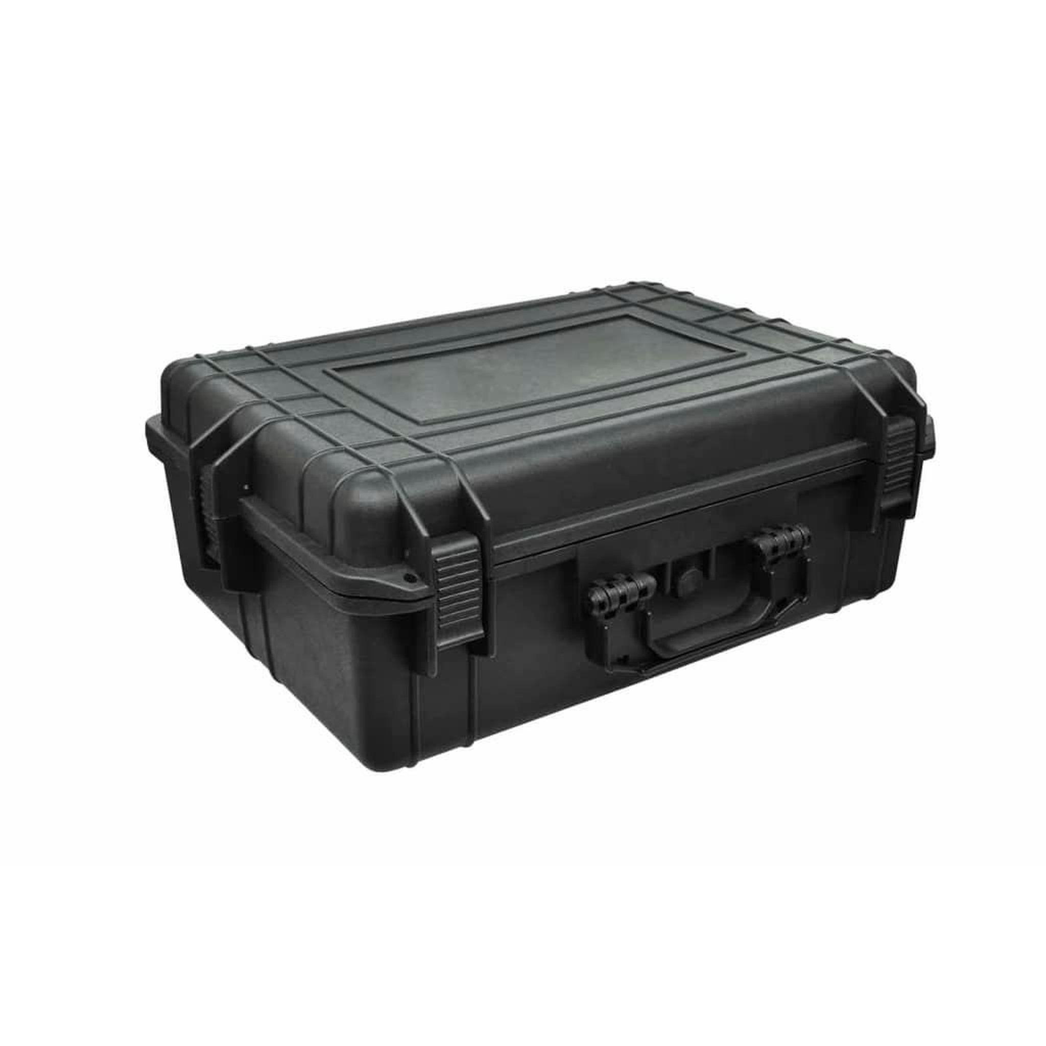 Voir la diapositive 2 : VIDAXL Mallette de transport robuste noir avec mousse 35 litres
