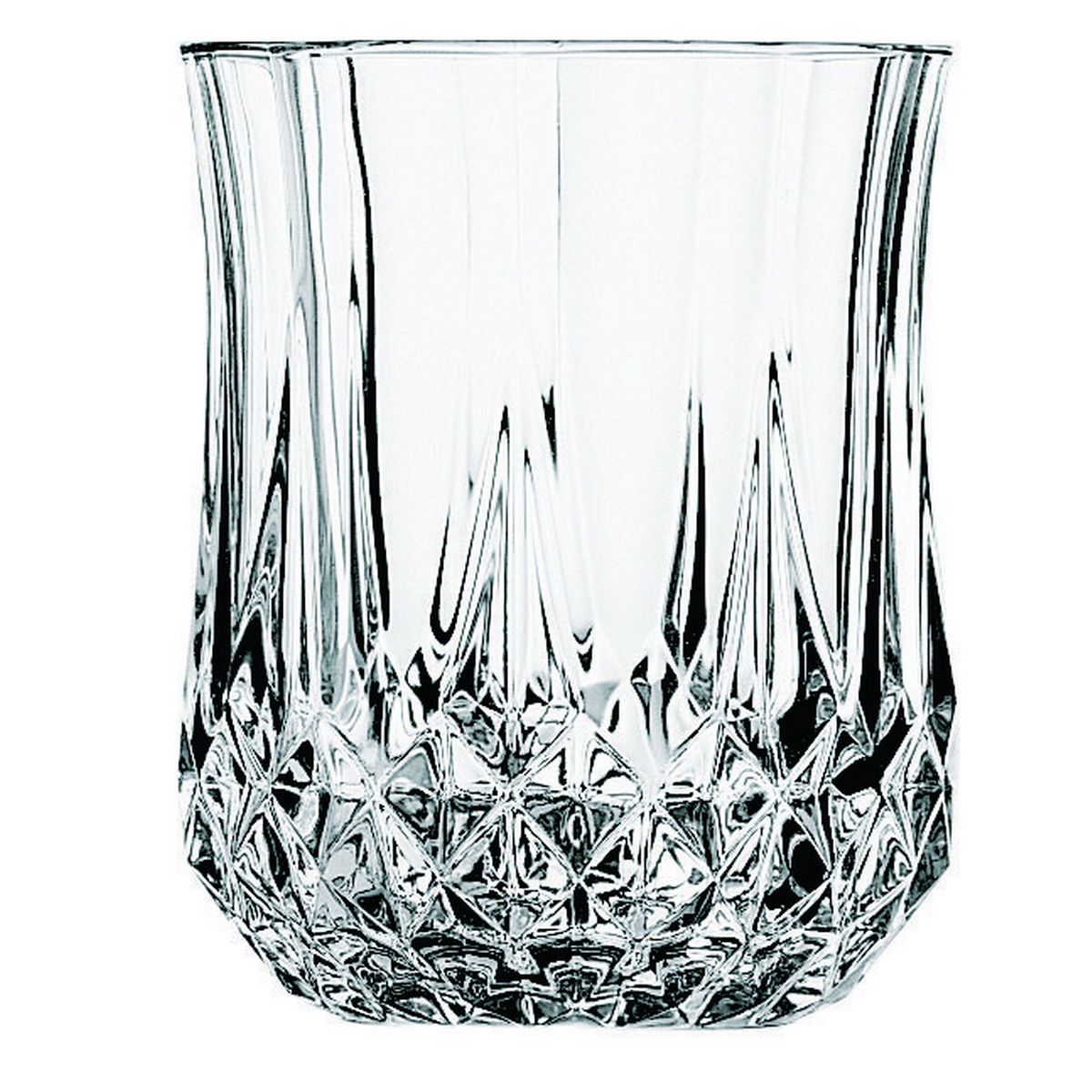 CRISTAL ARQUES Lot de 6 verres à eau cristal LONGCHAMP