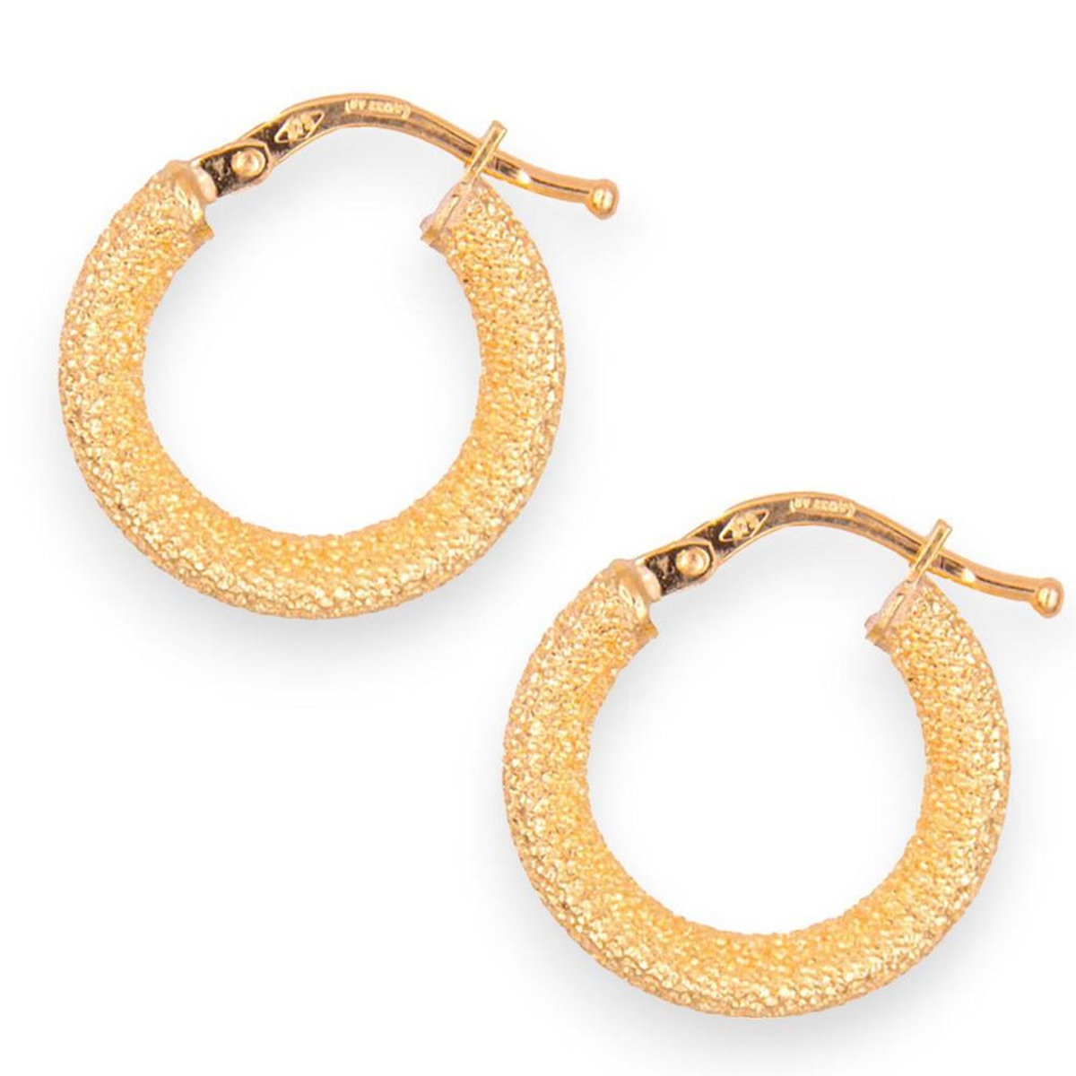 L'ATELIER D'AZUR Boucles d'Oreilles Créoles - Or Jaune