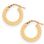 Voir la diapositive 1 : L'ATELIER D'AZUR Boucles d'Oreilles Créoles - Or Jaune