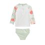 Voir la diapositive 2 : Petit Béguin Maillot de bain bébé 2 pièces t-shirt de protection UV & culotte Arya