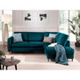 Voir la diapositive 2 : LISA DESIGN Brooke - canapé d'angle droit - convertible - 5 places - en velours