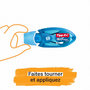 Voir la diapositive 4 : TIPP-EX Lot de 3 souris correctrices 8m avec capuchon Micro Tape Twist bleu et vert