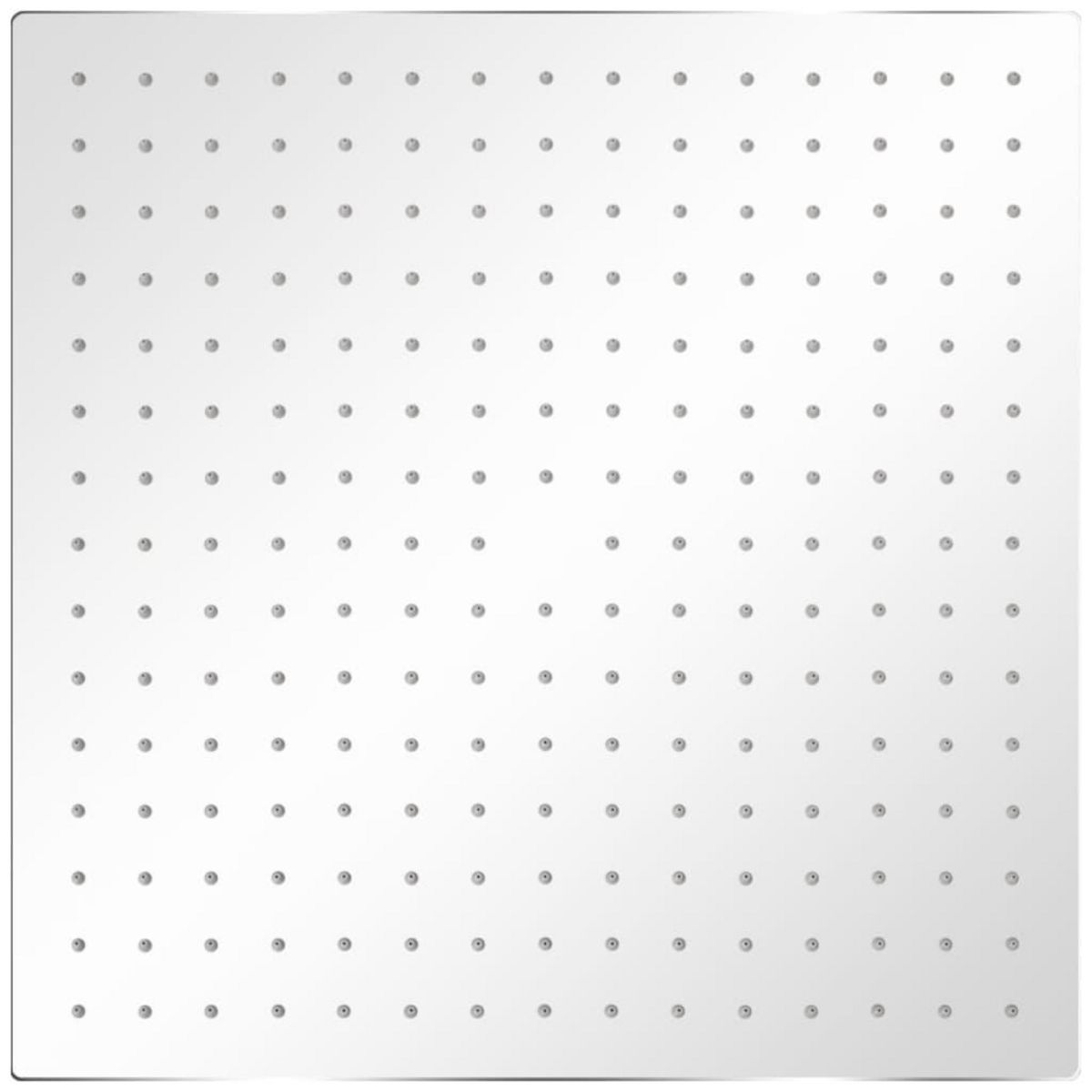 VIDAXL Pomme de douche plongeante 2 pcs Acier inoxydable 40x40 cm