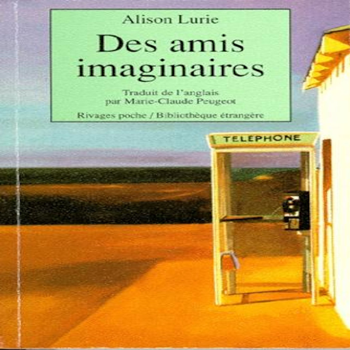 DES AMIS IMAGINAIRES, Lurie Alison