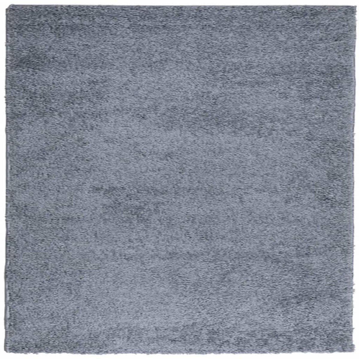 VIDAXL Tapis shaggy PAMPLONA poils longs moderne bleu 240x240 cm