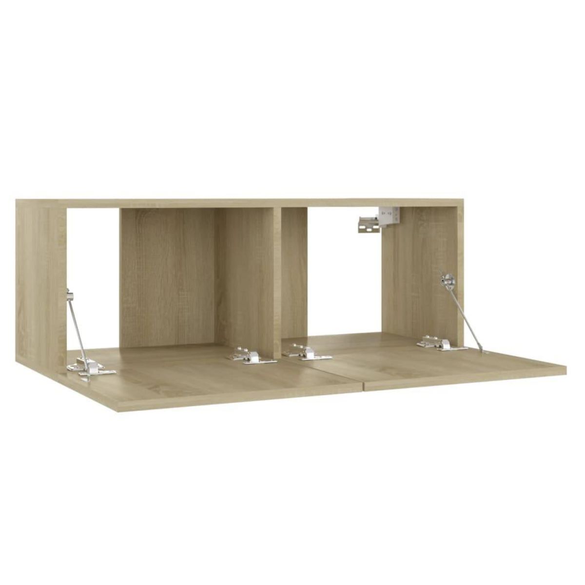 VIDAXL Meuble TV Chene sonoma 80x30x30 cm Bois d'ingenierie