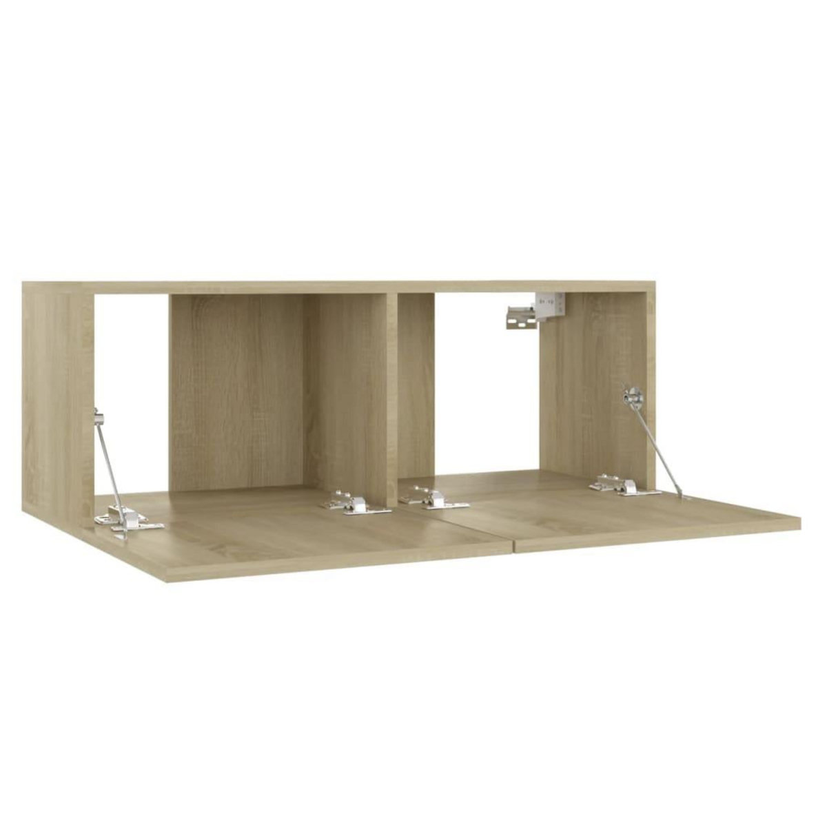 VIDAXL Meuble TV Chene sonoma 80x30x30 cm Bois d'ingenierie
